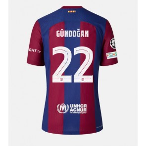 Barcelona Ilkay Gundogan #22 Domaci Dres 2023-24 Kratak Rukavima